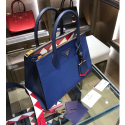 [커스텀급]Prada Paradigm Tote Shoulder Bag,31cm - 프라다 패러다임 토트 숄더백 ,1BA102-1,31cm,블루