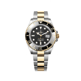 44위 (실사영상) Rolex 로렉스 씨-드웰러 VIP타입 싱크로율 완벽!! 투톤콤비 18K RG 44mm 남성용시계 세라믹 베젤 블랙 다이얼 ETA 2836-2 오토매틱 무브먼트 rol0834 - Rolex TOP Grade Qualit Sea-Dwelle Black Ceramic Bezel 44mm Mens Black Dial SWISS ETA 2836 A2 Automatic Movement