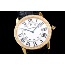 [Cartier]까르띠에 롱드솔로 36mm 쿼츠-10 WR000451