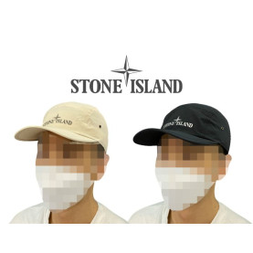 Stone Island 스톤아일랜드 나일론 메탈 스몰로고 리플렉터 캠프캡 [남녀공용]