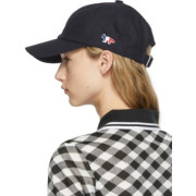 Maison Kitsune  메종키츠네 트리컬러 볼캡