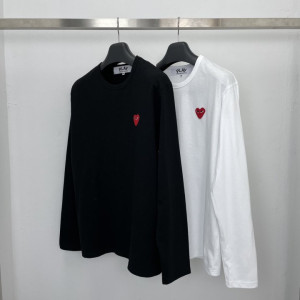 Comme des Garcons 꼼데가르송 레드와펜 롱슬리브 긴팔티셔츠