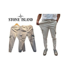 Stone Island 스톤아일랜드 후염워싱 카고조거팬츠