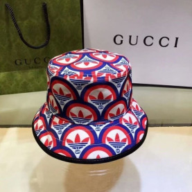 GUCCi 구찌x 아디다스 콜라보 인터로킹G 버킷햇