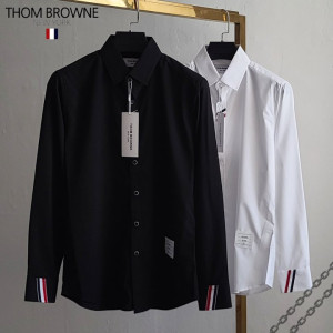 Thom Browne 톰브라운 앞라인 소매삼선 셔츠