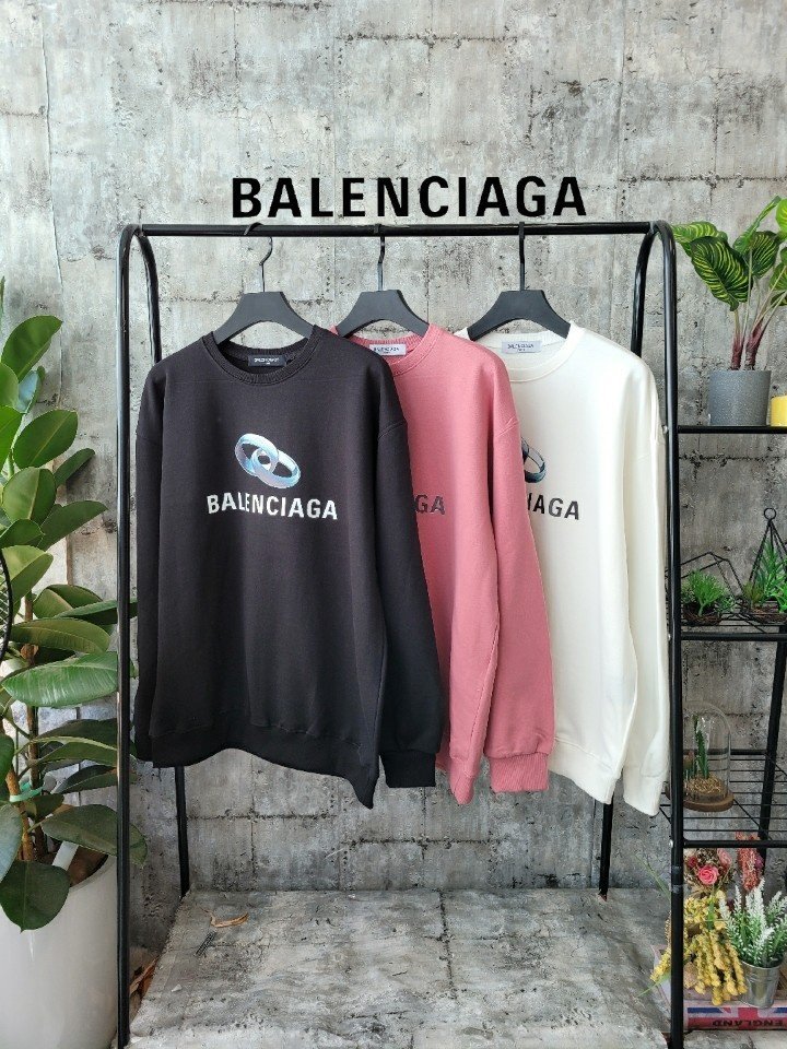 BALENCIAGA  발렌시아가 링로고 맨투맨