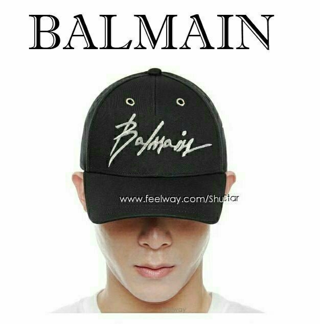 Balmain  발망 아플리케 볼캡