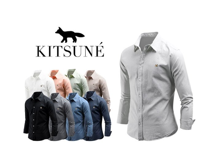 Maison Kitsune  메종키츠네 F/W 가을 린넨 셔츠