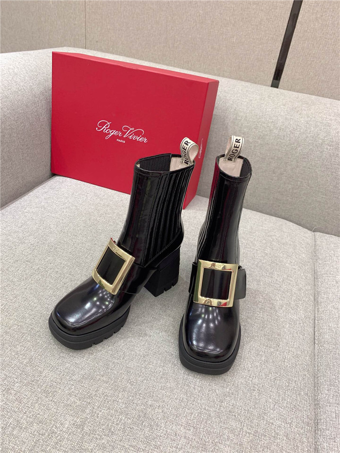 ROGER VIVIER 로저비비에 여성용 부츠 (굽9.5CM) R32001