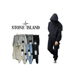 Stone Island 스톤아일랜드 와펜 후드 아노락 카고 세트