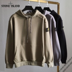 Stone Island 스톤아일랜드 어깨라인 오버핏 후드티