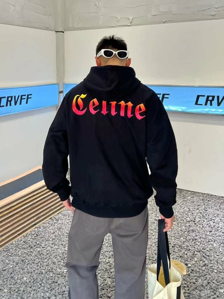 CELINE 22 FW 셀린느 빽 로고 후디