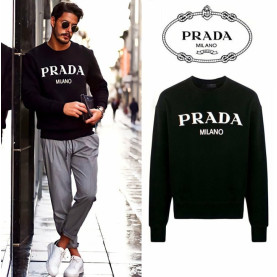 Prada  프라다 밀라노 클래식 커플 맨투맨