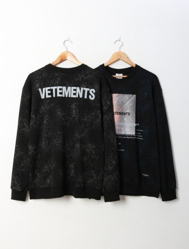 Vetements 베트멍 마블 맨투맨