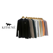 Maison Kitsune 메종키츠네 헤드폭스 분또 긴팔