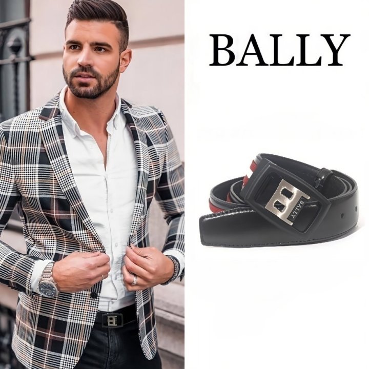 BALLY 발리 B로고 벨트