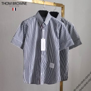 Thom Browne 톰브라운 히든삼선 스트라이프 반팔 셔츠