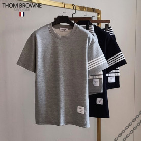 Thom Browne 톰브라운 모던 트레이닝 반팔 세트