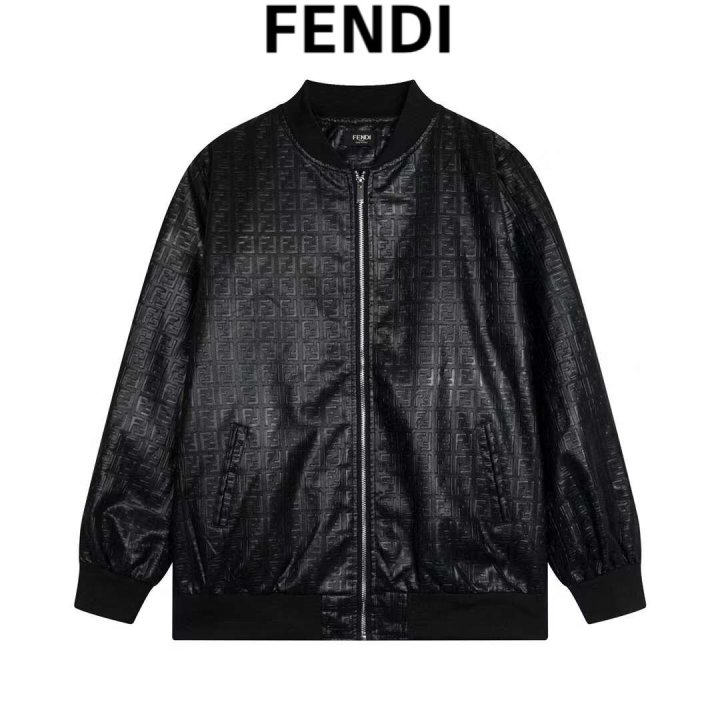 Fendi 펜디 클래식 레더 블루종