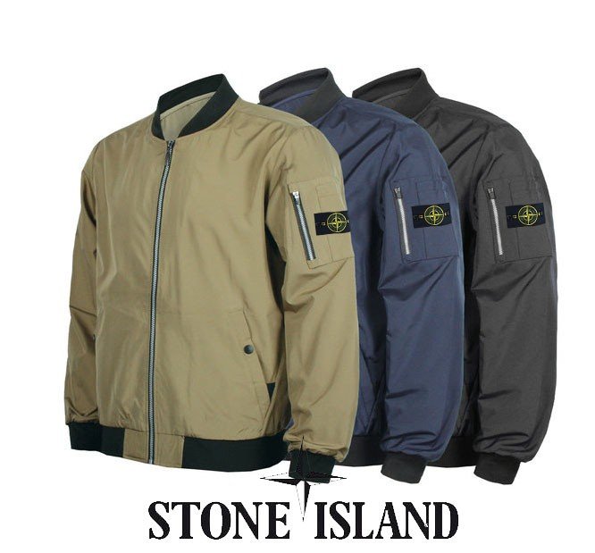 Stone Island 스톤아일랜드 경량 항공 블루종 점퍼