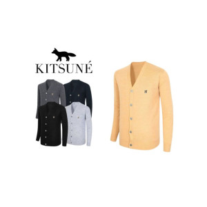 Maison Kitsune   메종키츠네  폭스 브이넥 가디건