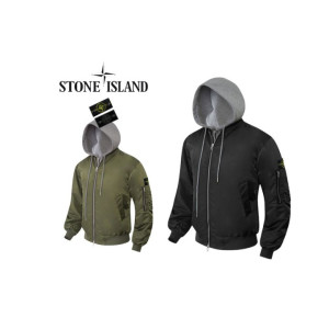 Stone Island 스톤아일랜드 후드 탈부착 항공 점퍼