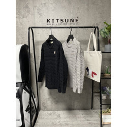 Maison Kitsune 메종키츠네 케이블 헤드니트2