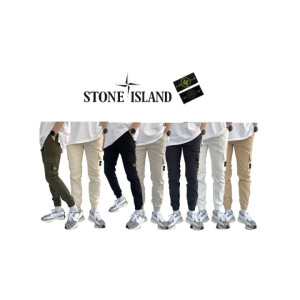 Stone Island 스톤아일랜드 S/S 뒤포인트 밴딩 카고 조거 팬츠