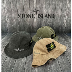 Stone Island  스톤아일랜드 가먼트워시드 와팬 리플렉터 크러셔 버킷햇