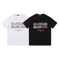 BALENCIAGA 발렌시아가  2529 에러 로고 반팔