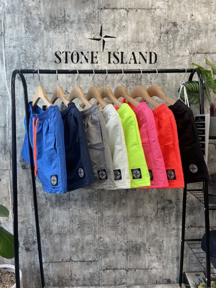 Stone Island 스톤아일랜드 블랙와팬 스윔숏팬츠1