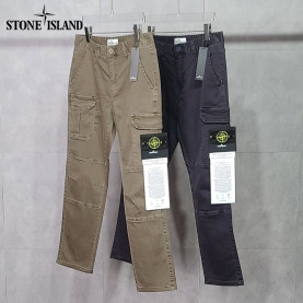 Stone Island 스톤아일랜드 컷팅포켓 일자 팬츠