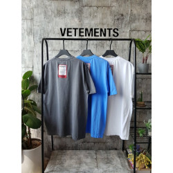 Vetements 베트멍 레드패치 피그먼트티