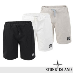 Stone Island 스톤아일랜드 뒤포인트 워싱 린넨 반바지