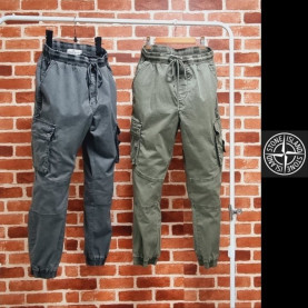 Stone Island 스톤아일랜드 밴딩 카고 조거팬츠