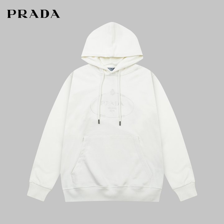 PRADA 프라다 백로고 후드티 1