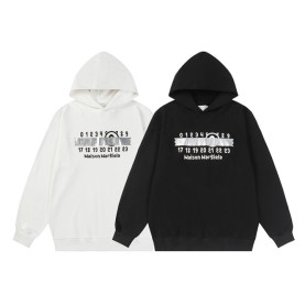 Maison Margiela 메종마르지엘라 848 마스킹 넘버 로고 후드