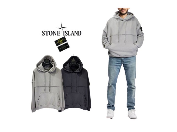 Stone Island 스톤아일랜드 수입고급 헤비 데끼 후드