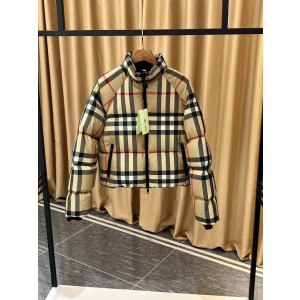 BURBERRY 버버리 클래식체크 투웨이 패딩다운