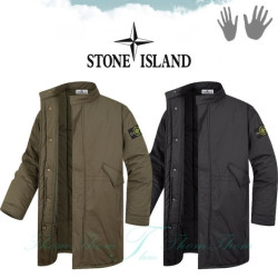 ●11월 판매 11위● Stone Island 스톤아일랜드 헤비 하프 야상 개파카