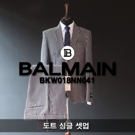 BALMAIN 발망 도트 싱글 셋업