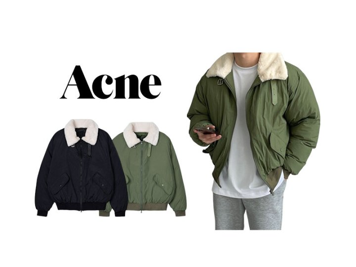 ACNE STUDIOS 아크네스튜디오  항공 무스탕 패딩