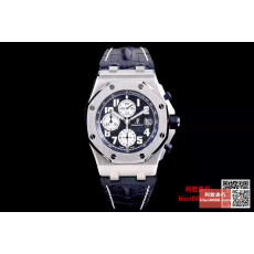 AUDEMARS PIGUET  오데마피게 로얄오크 오프쇼어 블루 레더스트랩