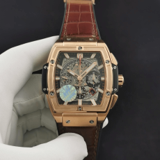 HUBLOT 위블로 스피릿 오브 빅뱅 금통 실버톤다이얼 601.OX.0183.LR