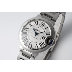 CARTIER 까르띠에 발롱 블루 드 까르띠에 화이트 다이얼 33mm WSBB0044