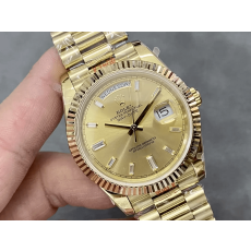 ROLEX 로렉스 데이데이트 금통 샴페인 228235