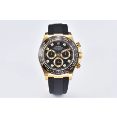 ROLEX 로렉스 데이토나 크로노그래프 검판 텐포인트 러버밴드 116515