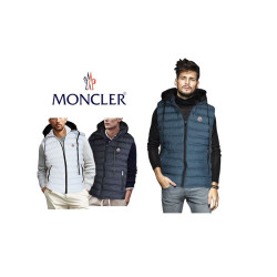 MONCLER 몽클레어 탈부착 후드 방열 패딩조끼