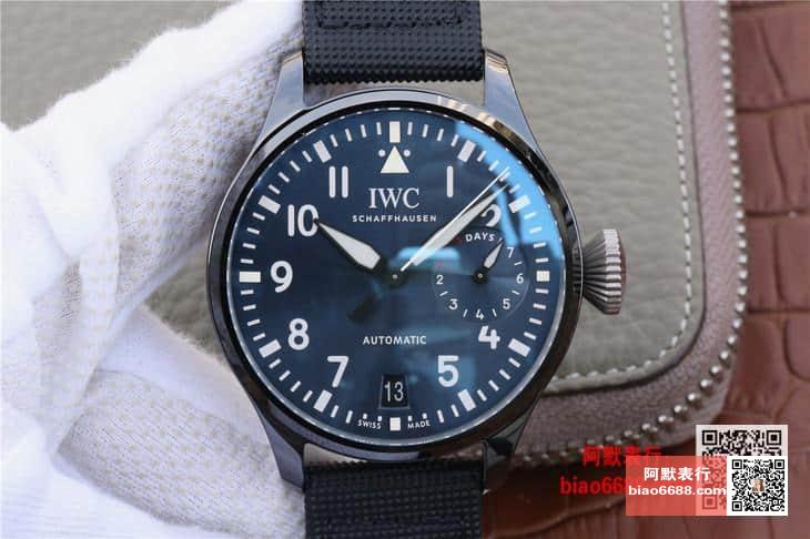 IWC 아이더블유씨 빅 파일럿 세라믹 블랙 블루다이얼