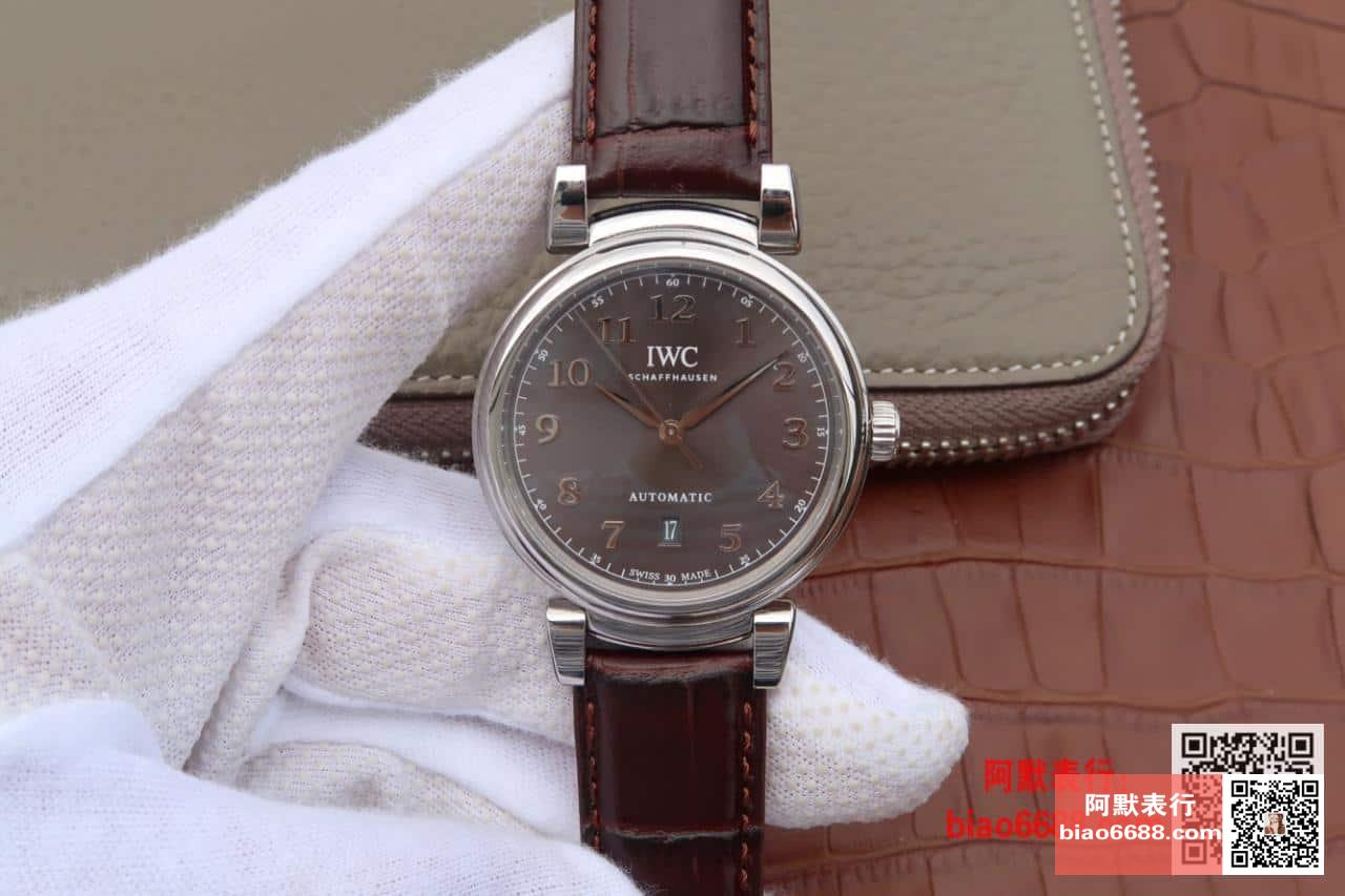 IWC 아이더블유씨 다빈치 스틸 그레이다이얼